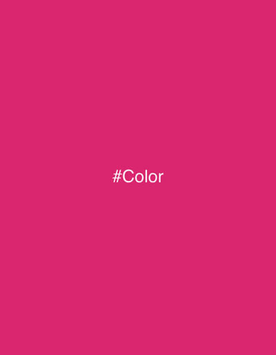 The image is a solid pink color with the text "#Color" in white in the center of the image. There is no depiction of the city of Zovuni, Armenia or any other location. There are no people, subjects, objects, actions, interactions, or environment present other than the color and text.