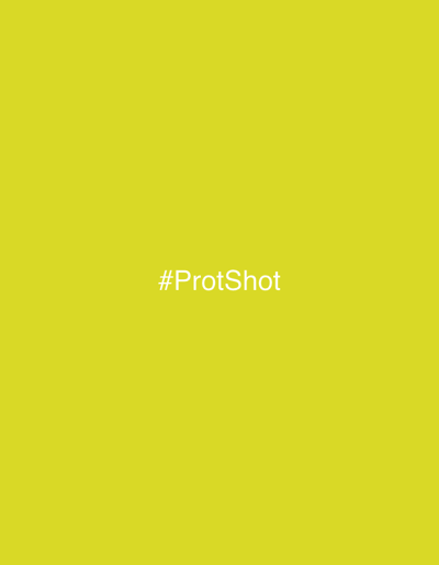 The image is a solid yellow background with white text in the center that reads "#ProtShot". There is no indication of the city of Dubrovnik, Croatia, or any discernible scene.