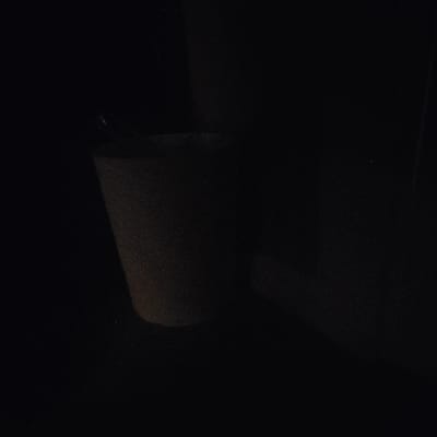 The image is too dark to discern any objects or details. The location is in Happy Valley, Oregon, USA, based on the coordinates provided.
