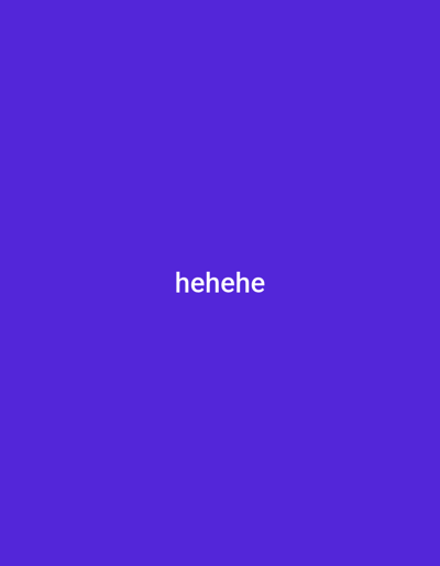 The image is a plain purple background with the word "hehehe" written in white text in the center. There are no discernible elements related to the city of Numan, Nigeria, or any specific scene.