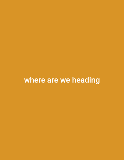 The image is a solid yellow background with the text "where are we heading" in white centered on the bottom. The coordinates provided (latitude: 26.751, longitude: 80.924) correspond to a location in Lucknow, India. There are no people, objects, or actions depicted in the image.