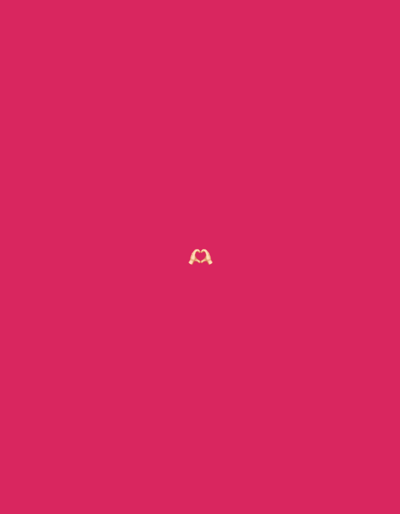 The image is a plain, solid pink background with a small, yellow emoji of two hands forming a heart in the center. There are no other objects or people visible. The location in Novaya Usman', Russia, is irrelevant to the visual content of the image.