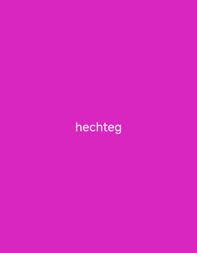 The image shows the word "hechteg" written in white text centered on a vibrant pink background. There are no people, objects, or discernible environmental details present in the image. The location in Orsha, Belarus, is not ascertainable from the provided visual information.