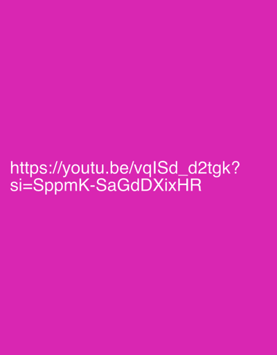 The image shows a magenta background with a white text overlay in the center of the image. The text is a YouTube URL: https://youtu.be/vqlSd_d2tgk?si=SppmK-SaGdDIxHR.
There is no other information or context in the image to describe a location, people, or specific objects. The image does not contain enough information to determine its relation to Kiryat Ono, Israel.