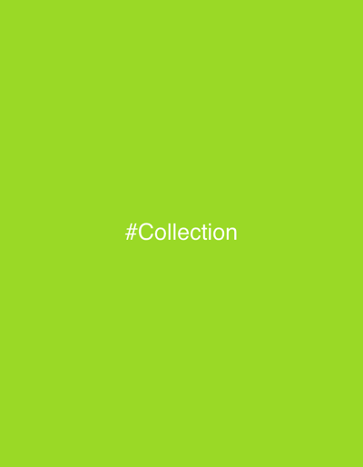 The image is a green background with the text "#Collection" in white in the center. It is impossible to infer the location in Cotonou, Benin without additional visual information.