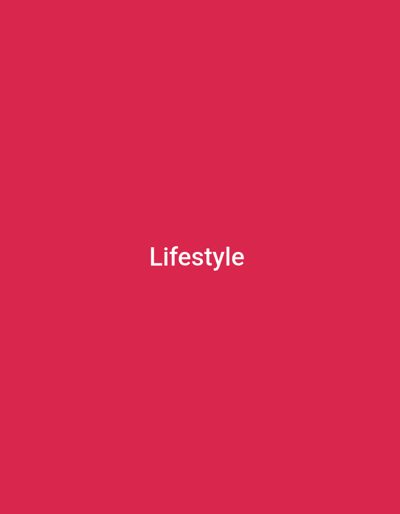 The image is a solid, vibrant pink background with the word "Lifestyle" centered in white, sans-serif text. There are no people, objects, or environmental details visible. The image does not provide any information that can be used to determine a location in the city of Wuro Ngangandi, Nigeria.