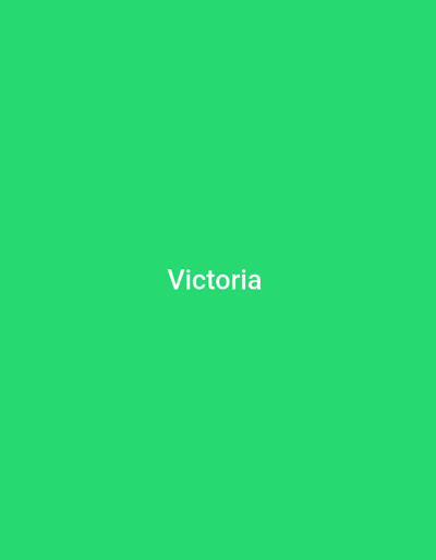 The image is a simple, digitally rendered graphic featuring the word "Victoria" centered on a bright green background. The text is white and presented in a sans-serif font. There are no discernible subjects, objects, or scenes depicted beyond the text itself and the solid color background. The graphic does not convey any specific activity or event, nor does it offer any details about the time of day, weather, or location. The emotional tone is neutral due to the lack of any contextual elements. The only visible text is "Victoria". The provided location context "Wuro Ngangandi, Nigeria" does not appear to be visually represented in the image.