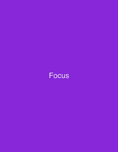 The image is a plain, solid purple background. Centered in the image is the word "Focus" written in white text. There is no discernible information about the location in the city of Турынскі сельскі Савет, Belarus, as the image contains only text on a monochromatic background.