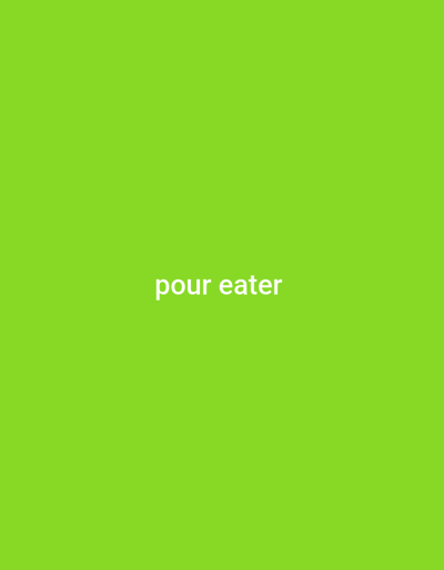 The image displays a bright lime green background with the words "pour eater" centered in white text. There are no people, objects, or actions depicted in the image. The location in the city of Mallam Boyi, Nigeria is not relevant to the visual content of the image, as the image itself does not provide any geographical or contextual information.