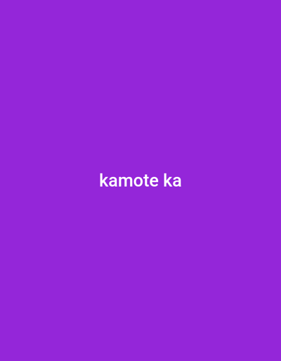 The image is a solid purple background with the text "kamote ka" in white, centered in the lower portion of the image. The coordinates provided, 14.473, 121.012, correspond to a location in Parañaque, Philippines. There are no people, objects, actions, or interactions depicted in the image. The scene is a simple, flat purple surface with text.