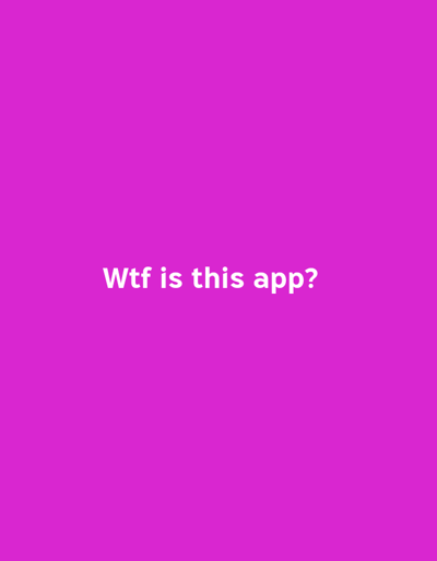 The image depicts a plain purple background with white text that reads “Wtf is this app?”. The coordinates provided, -18.967 latitude and 47.538 longitude, correspond to a location in Antananarivo, Madagascar. However, the image itself does not depict any scene or location in Antananarivo. It is a digital image of text and cannot be analyzed in terms of people, subjects, objects, actions, interactions, or environment.