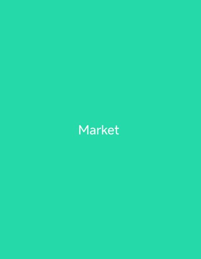 The image is a plain background with the word "Market" written in white, centered on the screen. There are no people, subjects, objects, or actions depicted in the image. The location in the city of Wuro Sani, Nigeria, is not discernible from the image itself.