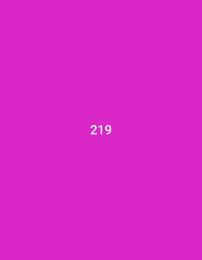 The image is a solid magenta background with the number 219 in white font centered on the screen. The location, Kecamatan Panceng, Indonesia, is not visible in the image and does not appear to be relevant to its content.
