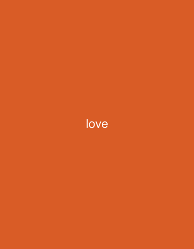 The image is a plain orange background with the word "love" written in white text in the center. There are no people, objects, or actions depicted in the image. There is no information in the image to suggest any location, including Nalazar, Uzbekistan.