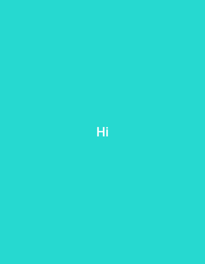 The image is a solid turquoise blue color with the word "Hi" in white text in the center. The coordinates provided (latitude: 26.416, longitude: 80.296) place the image in Kanpur, India.