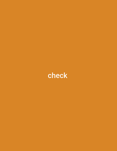 The image shows the word "check" in white text centered on an orange background. There is no information about the location of Mallam Boyi, Nigeria, or any details about people, subjects, objects, actions, or interactions within the image.