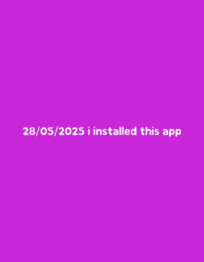 The image is a solid, bright pink color. The text "28/05/2025 i installed this app" is centered in white. This image does not correspond to any location in Managua, Nicaragua. The provided coordinates are not relevant to the image.
