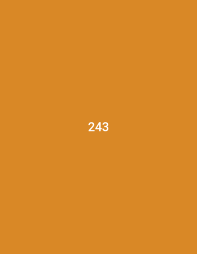 The image is a solid orange color with the number "243" centered in white text. The coordinates provided (-6.901, 112.464) correspond to a location in the Kecamatan Panceng district of Gresik Regency, East Java, Indonesia. There is no information about the scene, as the image only displays a solid color and text.