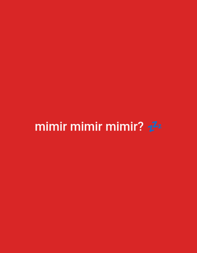 The image displays a digital graphic with a vibrant, solid red background. White text is centrally positioned, reading "mimir mimir mimir?". Immediately after the question mark, a blue "zzz" emoji is visible. The word "mimir" is a colloquial term for sleep in some Spanish-speaking cultures, and its repetition, coupled with the sleep emoji, strongly conveys a sense of sleepiness, tiredness, or the desire to sleep.
There are no people, objects, or specific scenes depicted within the image beyond the text and its background. The image does not offer any visual cues regarding the time of day, weather conditions, or any identifiable geographical location. While the provided context suggests El Espinal, Venezuela, the image itself contains no visual elements to confirm this location.