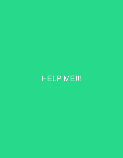 The image is a solid bright green background with the white text "HELP ME!!!" centered in the middle. There are no people, objects, or any discernible scene or setting. The activity or event taking place is unclear. There are no notable details regarding time of day, weather, location cues, or emotions. The only visible text is the aforementioned phrase. The provided location context of Pereiaslavske, Ukraine, has no bearing on the visual content of the image.
