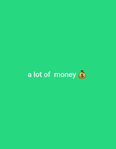 The image is a plain green background with the white text "a lot of money" and a money bag emoji. There is no information about Middlesbrough, United Kingdom, or any specific location within it.