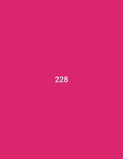 The image is a solid pink background with the number 228 in white text centered in the lower middle. The coordinates (-6.901, 112.464) correspond to a location in the Kecamatan Panceng district of Gresik Regency, East Java, Indonesia. The image does not depict any people, subjects, objects, actions, interactions, or environment.