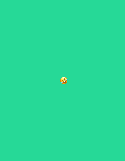 The image shows a single emoji, a "face with tears of joy" emoji, centered against a solid, bright turquoise background. There is no discernible city, location, or any contextual information within the image that would allow for a description related to Ebuwana, Nigeria.