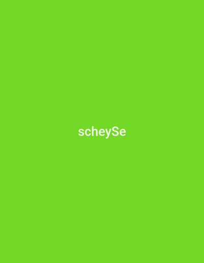 The image displays a uniform, solid lime green background. Centered horizontally and vertically on this background is the word "scheySe" rendered in white, sans-serif typeface. No other objects, subjects, people, actions, or environmental details are present. The image provides no visual information to determine a specific location within the city of Constance, Germany, or any other geographical context.