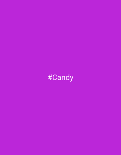 The image is a solid purple background with the text "#Candy" in white. The location of Keudekarieng, Indonesia is not depicted or implied in the image.