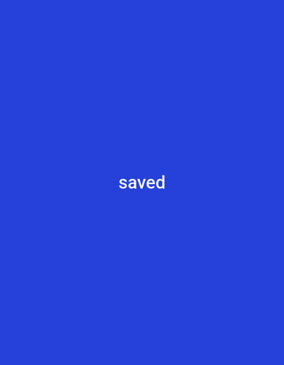 This media file is a static image featuring the word "saved" displayed in white text against a solid, vibrant blue background. The text is centered horizontally and located in the lower portion of the image. There are no people, objects, or discernible scenes. The blue background is uniform and lacks any texture or variation, suggesting a digital interface or a stylized presentation. The overall impression is minimalist and clean. No environmental details such as time of day, weather, or specific location cues are present, except for the provided location context of Jauro Sent, Nigeria, which is not visually represented in the image itself. The only visible text is the single word "saved".