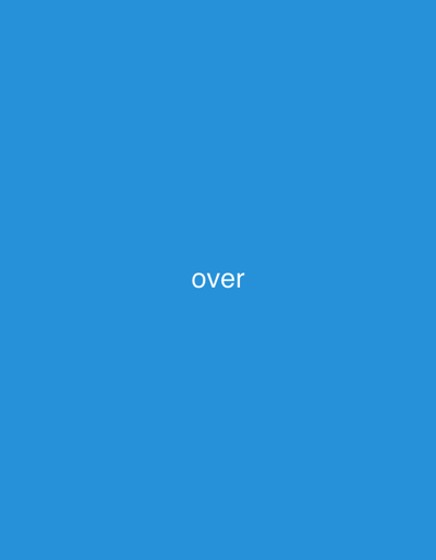The image is a solid blue background with the word "over" written in white text in the center. There is no information about Subutli-Miatli, Russia.