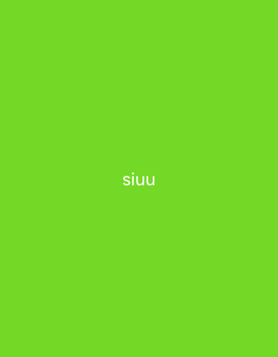 The media file is a plain image with a bright green background. Centered on the image is the word "siuu" written in white text. The text is clear and legible, appearing to be a simple text overlay on a solid color background. There are no people, objects, or discernible scenes present in the image, making it a minimalist composition. The bright green background suggests a vibrant or perhaps digital aesthetic, but without further context, it is difficult to determine any specific setting or time of day. The only identifiable element is the word "siuu," which could be a caption, a meme reference, or a simple label. No additional details regarding weather, location cues, or emotions can be inferred from the visual information provided. The location context "Miruektaman, Indonesia" is provided separately and does not appear to be visually represented within the image itself.