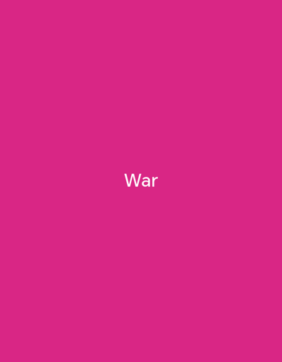 The image is a solid pink background with the word "War" in white text in the center. The coordinates provided (53.433, -1.461) correspond to a location in Sheffield, United Kingdom. It's impossible to provide a forensic, matter-of-fact description of the scene, as the image depicts a simple textual element and does not represent any actual location or event.