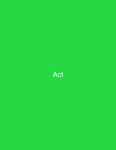 The image is a plain green background with the word "Act" written in white, centered vertically and horizontally. There are no discernible features of the city of Турынскі сельскі Савет, Belarus, or any contextual information.