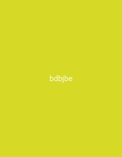 The image shows the text "bdbjbe" in white font centered on a solid yellow background. There is no indication of the city of Yenakiieve, Ukraine in the image, nor any other environmental details.