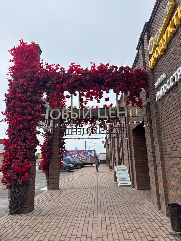 Spring morning walk documented across Osa, Russia