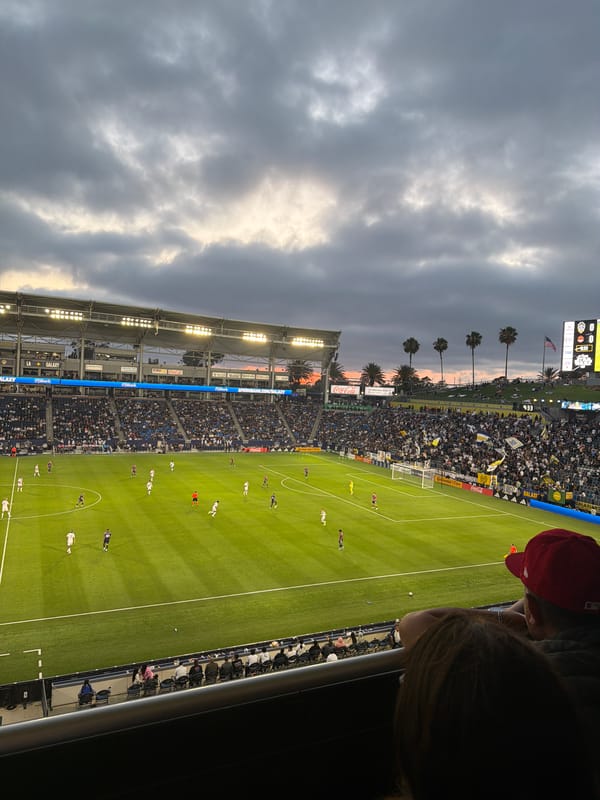 Late-night soccer match draws packed crowd at Carson stadium