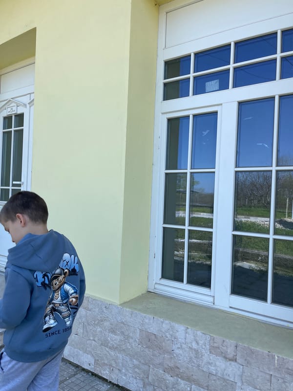Spring morning scenes documented in Somovit, Bulgaria