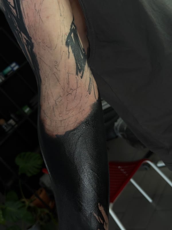 Tattoo documentation captured by witnesses in Orenburg, Russia