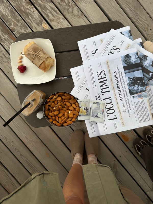Morning breakfast documented in Orto Say, Kyrgyzstan