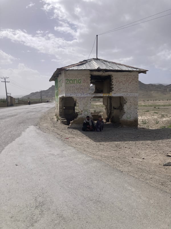 Rural scenes captured in Gulistan, Pakistan showing livestock and landscape