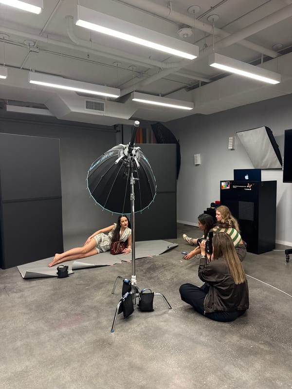 Photography studio session documented in Miami