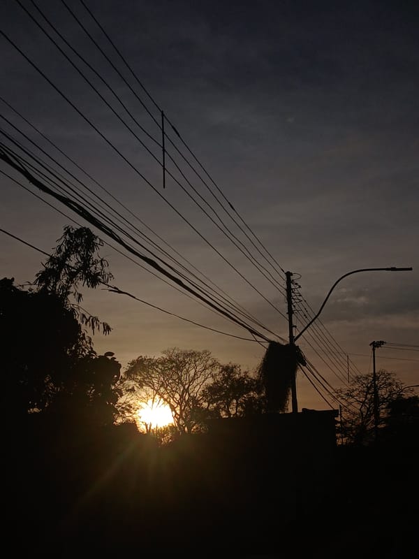 Evening sunset documented across Altagracia, Venezuela by local witnesses