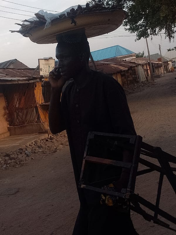 Daily life scenes documented in Pantame Nigeria streets