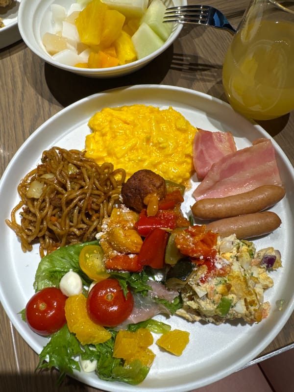 Early morning self-care routine documented in Osaka apartment