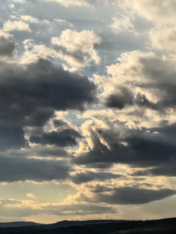 Road trip memories captured across rural America under overcast skies