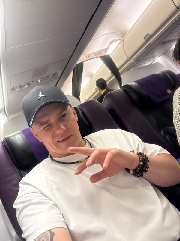 Onboard moments and safety demo on a flight from Artyom