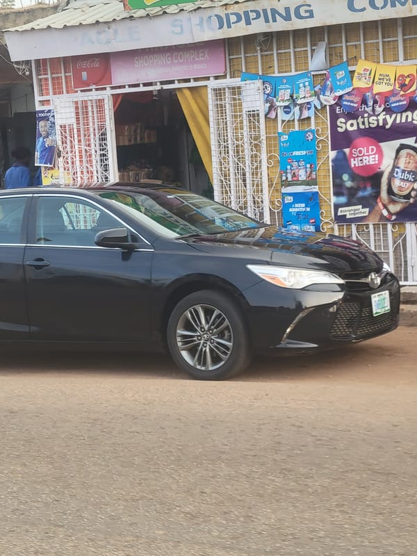 Nigerian street scenes documented during evening commercial activity