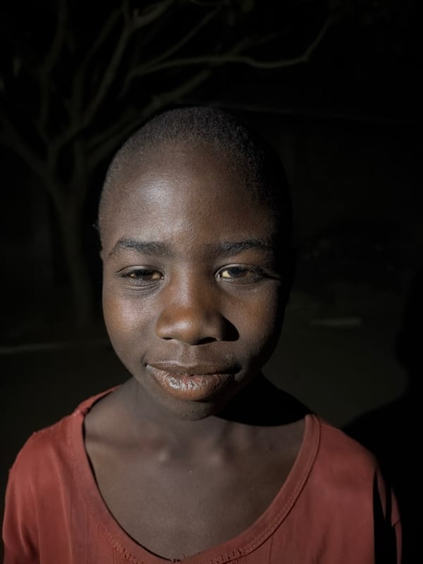 Nighttime portraits document residents in Gandu Albasa, Nigeria