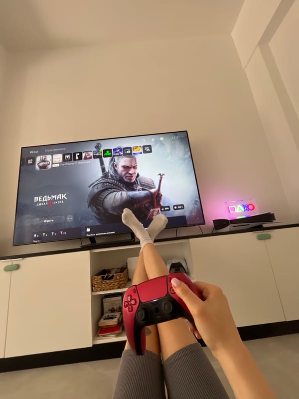 PlayStation 5 gaming session captured in Limassol, Cyprus